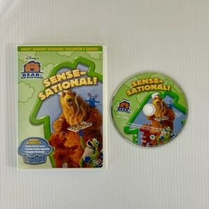 DVD Bear In The Big Blue House Sense-Sational! Disney Muppet Puppet **Acceptable